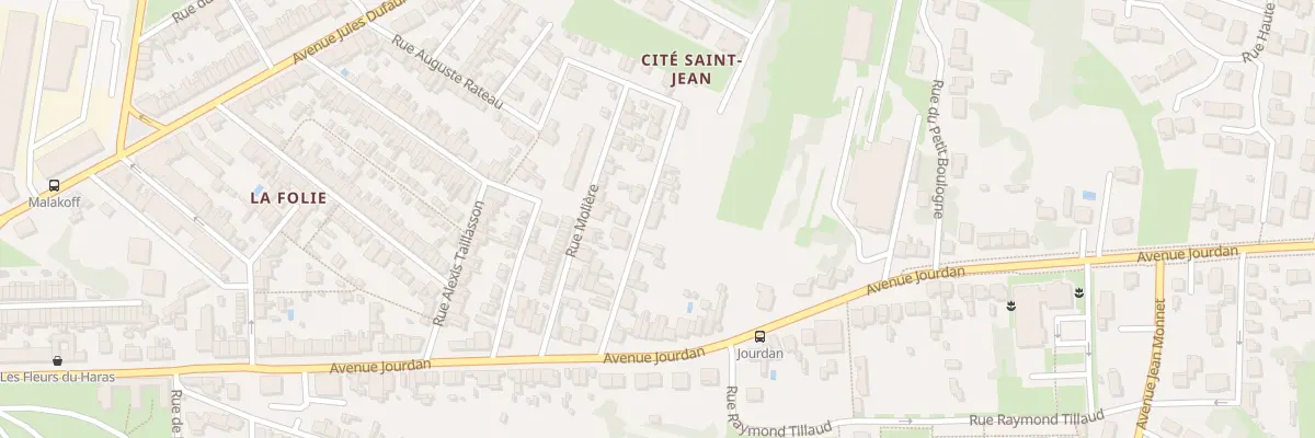 Plan du 14 Rue Auguste Rateau à Saintes