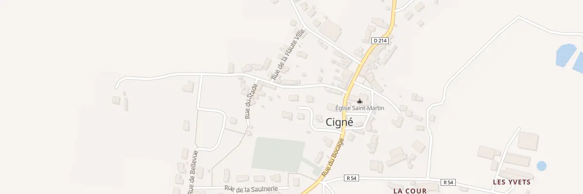 Plan du 6 Imp de la Charmille (cigne) à Ambrières-les-Vallées