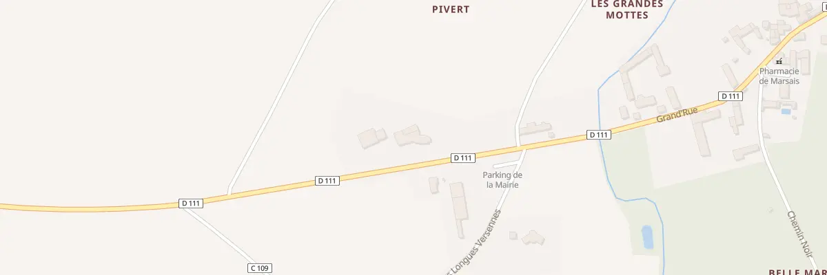 Plan du 5193 La Pie Verte à Marsais