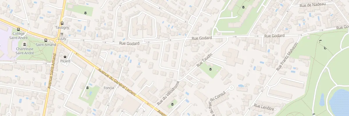 Plan du 32 Rue du Vélodrome à Bordeaux