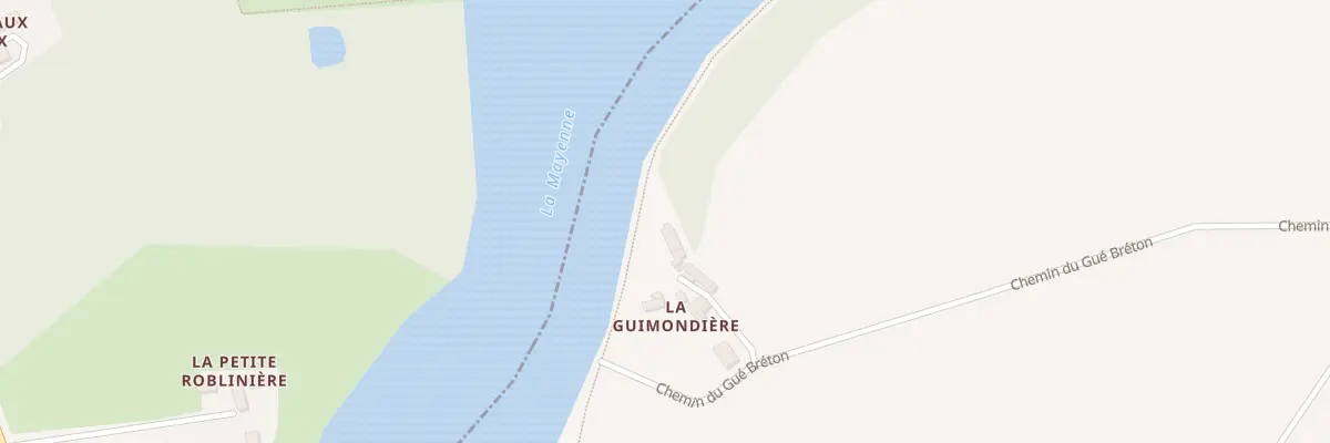 Plan du 6 Rte du Gue Breton à Saint-Loup-du-Gast