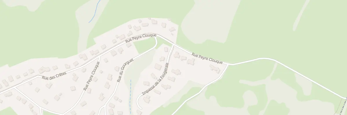 Plan du 30 Rue Peyre-clouque à Ledeuix