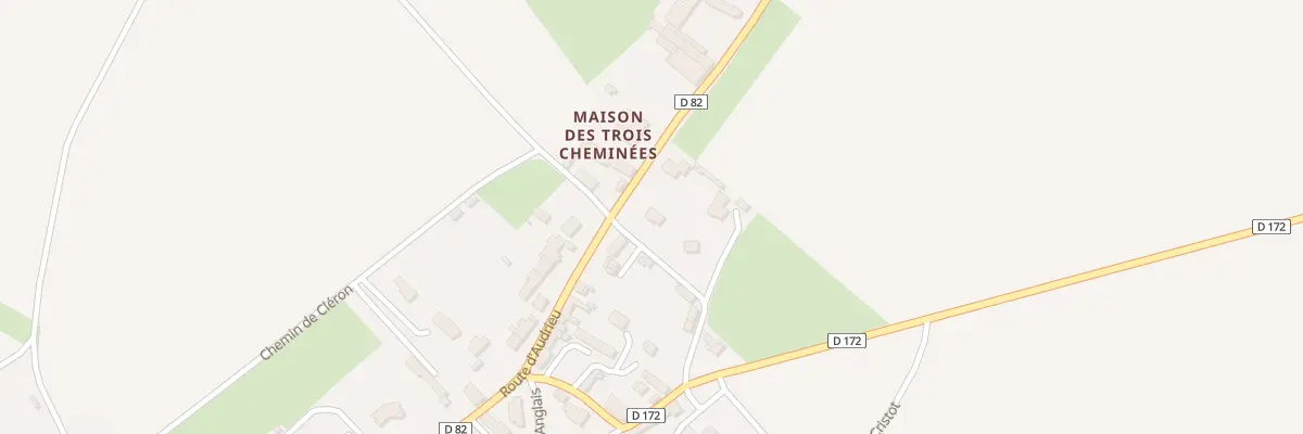 Plan du 1 Che Haut de Saint Pierre à Tilly-sur-Seulles