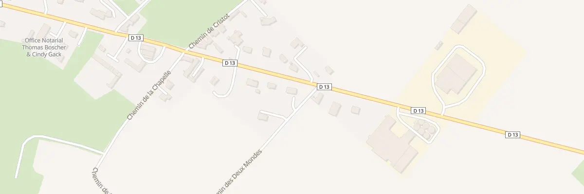 Plan du 2 Che des Deux Mondes à Tilly-sur-Seulles