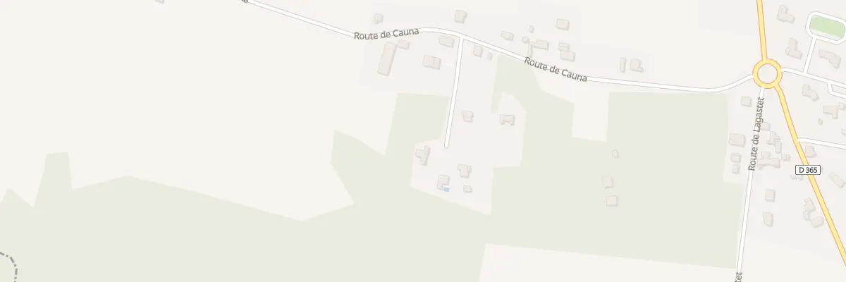 Plan du 393 Rte de Cauna à Aurice