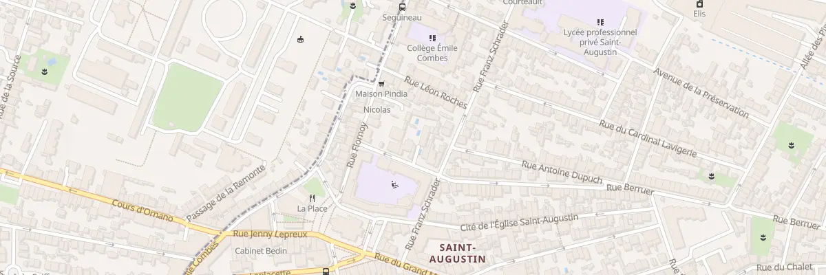 Plan du 199 Rue Berruer à Bordeaux