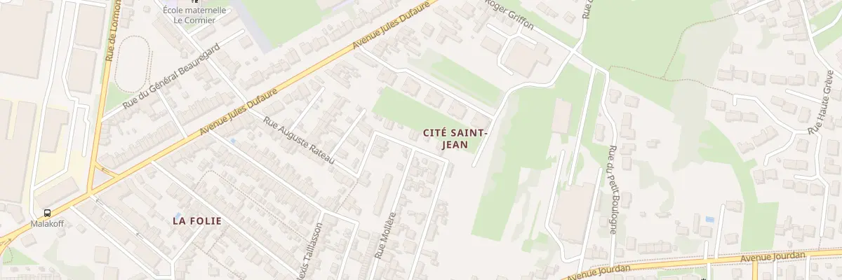 Plan du 30 Rue Auguste Rateau à Saintes