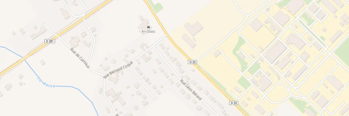 Plan du 32 Rue Leon Berard à Mourenx