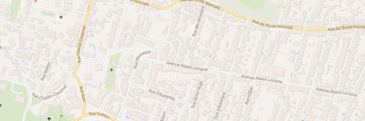 Plan du 21 Rue des Girondins à Bordeaux