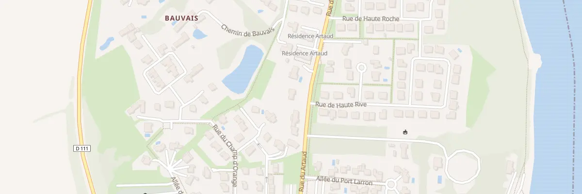 Plan du 3 Rue du Artaud à Bouchemaine