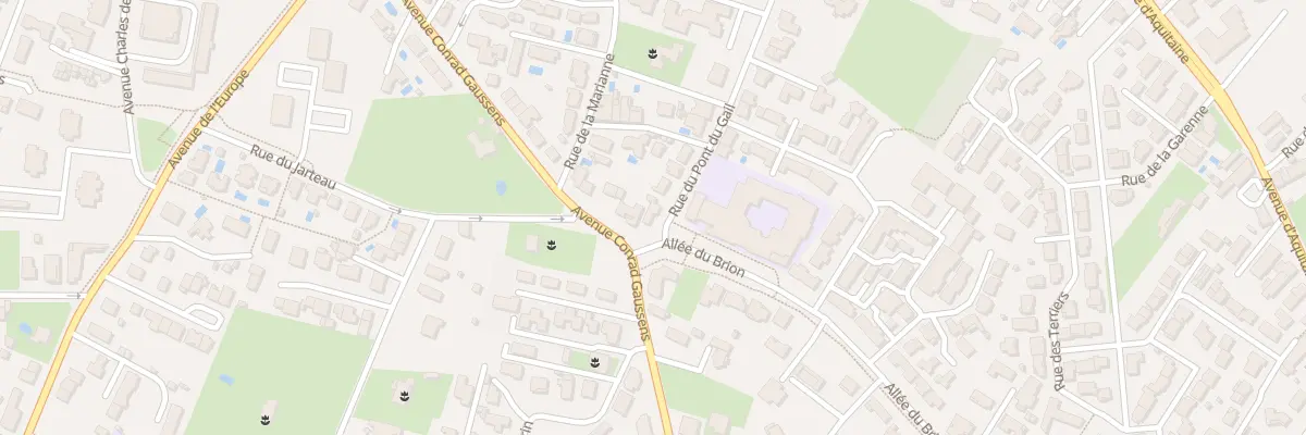 Plan du 49 Rue du Pont du Gail à Bruges