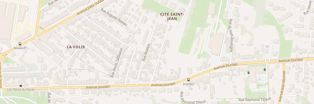 Plan du 9 Rue Auguste Rateau à Saintes