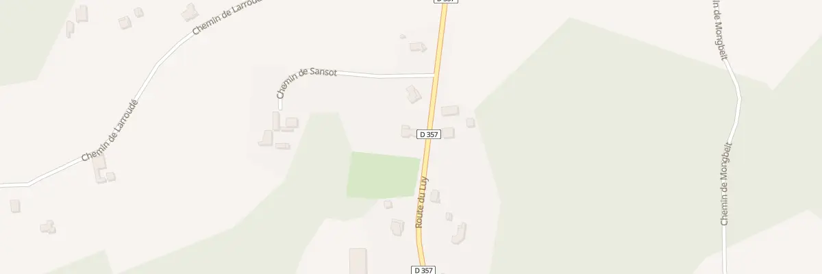 Plan du 5000F Rte de la Fontaine à Labastide-Chalosse