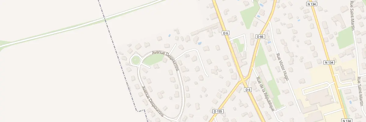 Plan du 18 Av Despourrins à Bidos