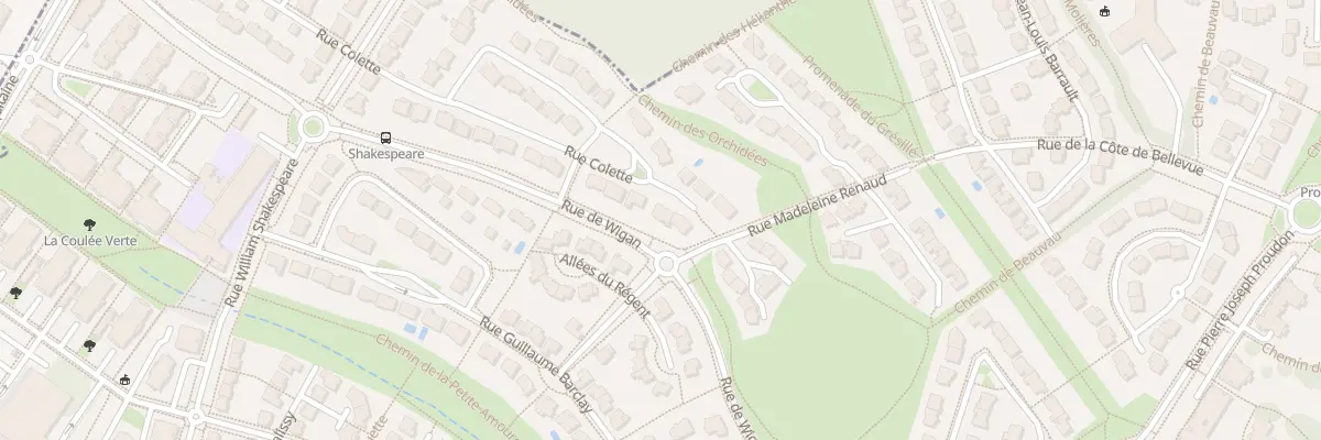 Plan du 3 Rue Colette à Angers