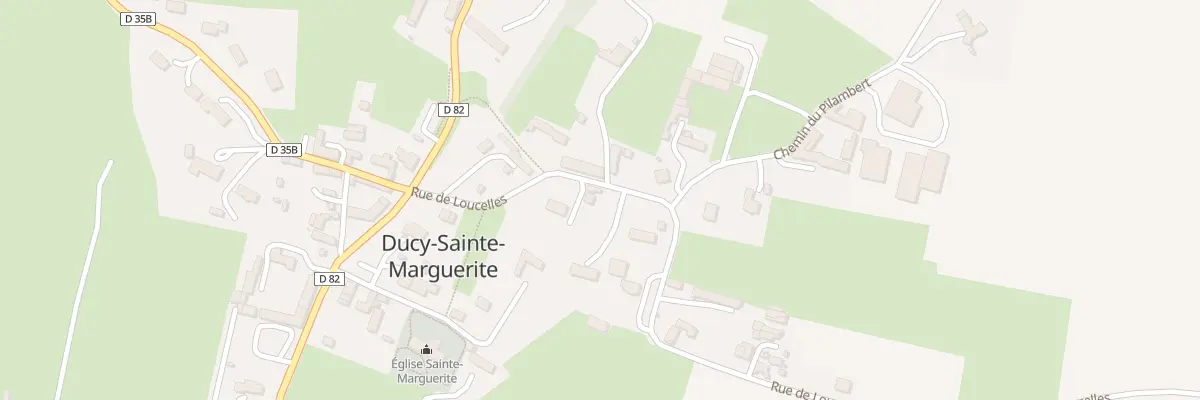 Plan du 5026 Le Bourg à Ducy-Sainte-Marguerite