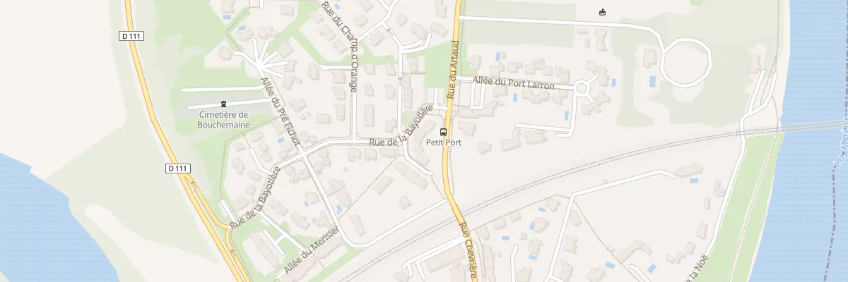 Plan du 3 Rue de la Bayotière à Bouchemaine