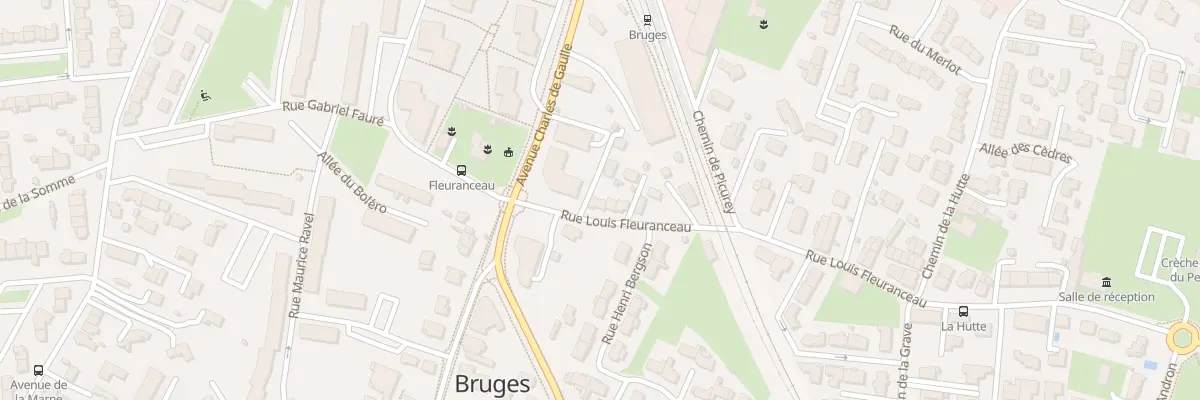 Plan du 6T Rue Louis Fleuranceau à Bruges