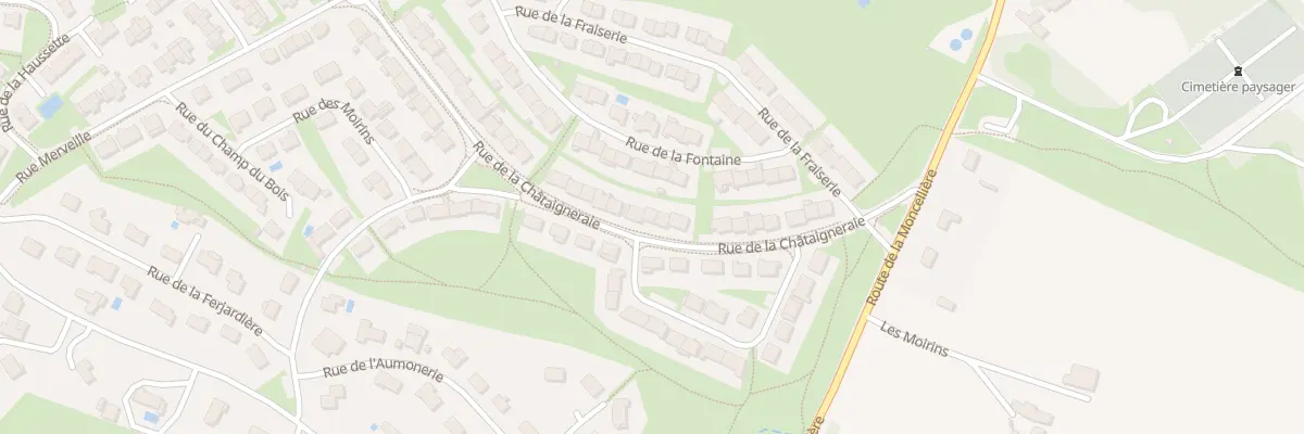 Plan du 20 Rue de la Chataigneraie à Bouchemaine