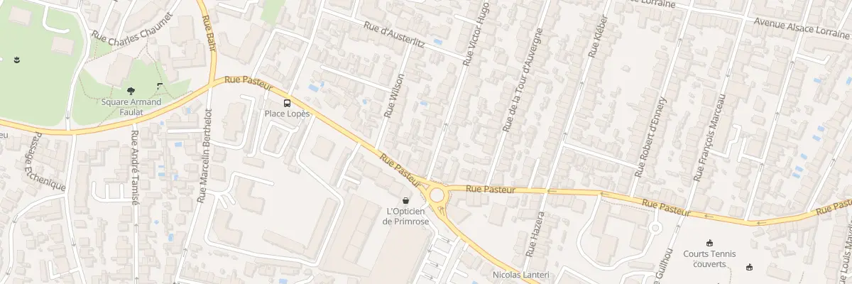 Plan du 79 Rue Victor Hugo à Bordeaux