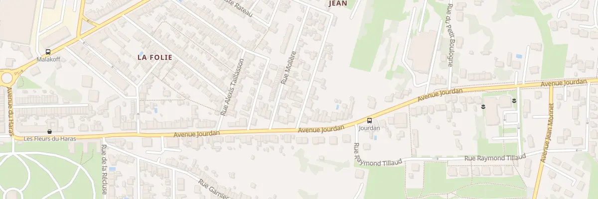 Plan du 3B Rue Auguste Rateau à Saintes