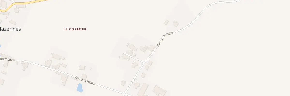 Plan du 11 Rue du Cormier à Jazennes