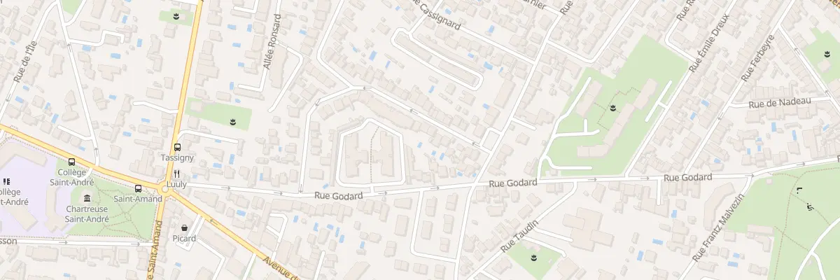 Plan du 51 Rue Petit Parc à Bordeaux