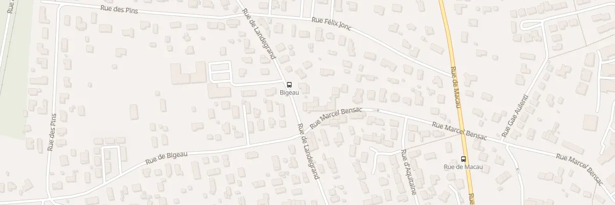 Plan du 32 Rue de Landegrand à Parempuyre