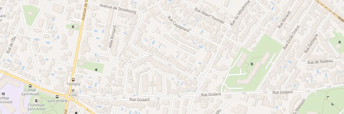 Plan du 50 Rue Petit Parc à Bordeaux