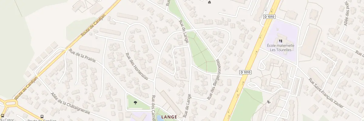 Plan du 28 Rue de Lange à Gradignan
