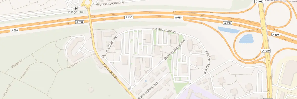 Plan du 9001 Res Les Tours de Naudet à Gradignan