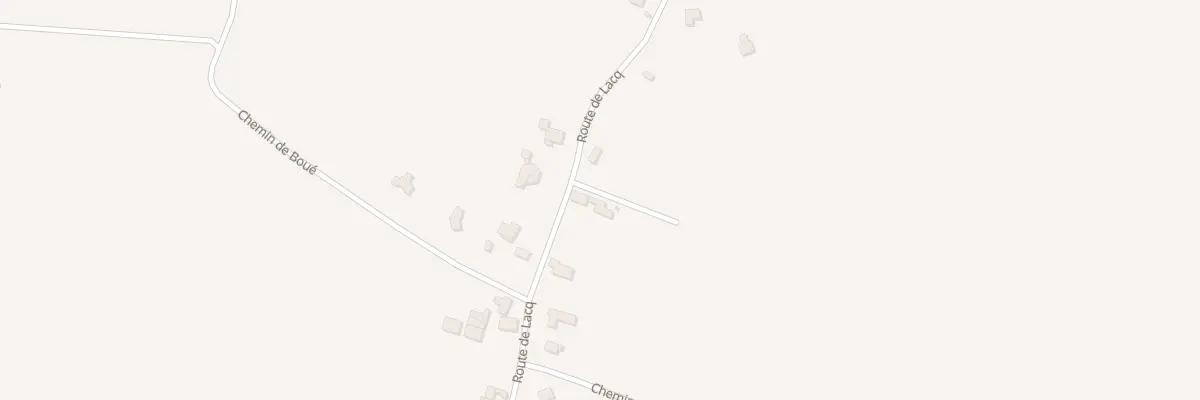 Plan du 9660 Rte de Lacq à Lacq