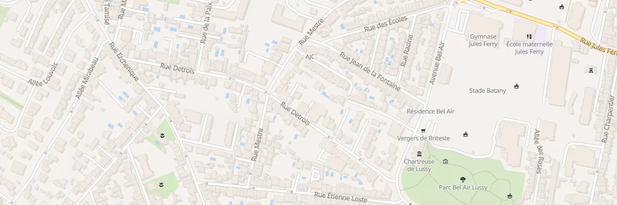Plan du 35 Rue Détrois à Bordeaux