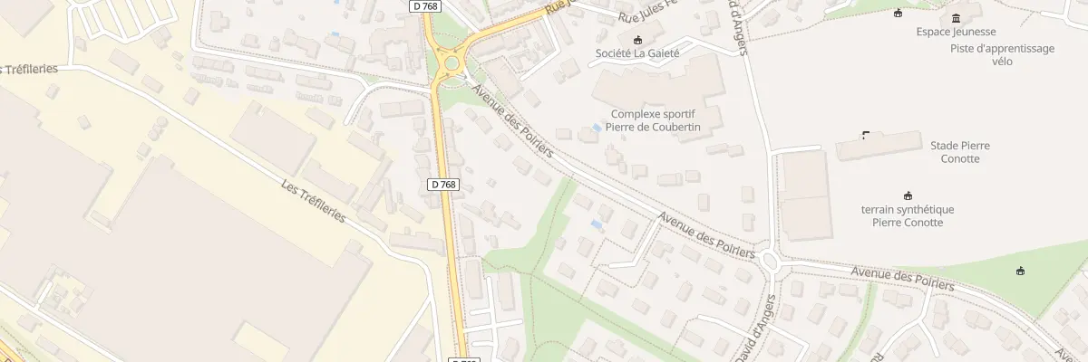 Plan du 7 Av des Poiriers à Montreuil-Juigné