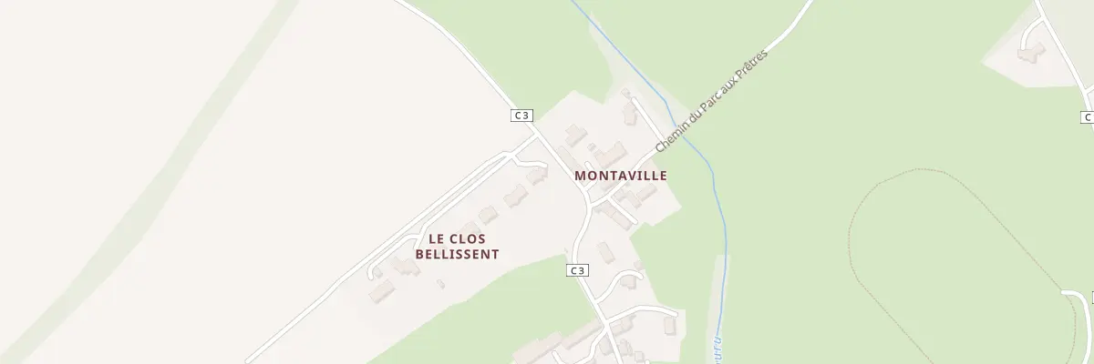 Plan du 5080 Village de Parfouru à Parfouru-sur-Odon