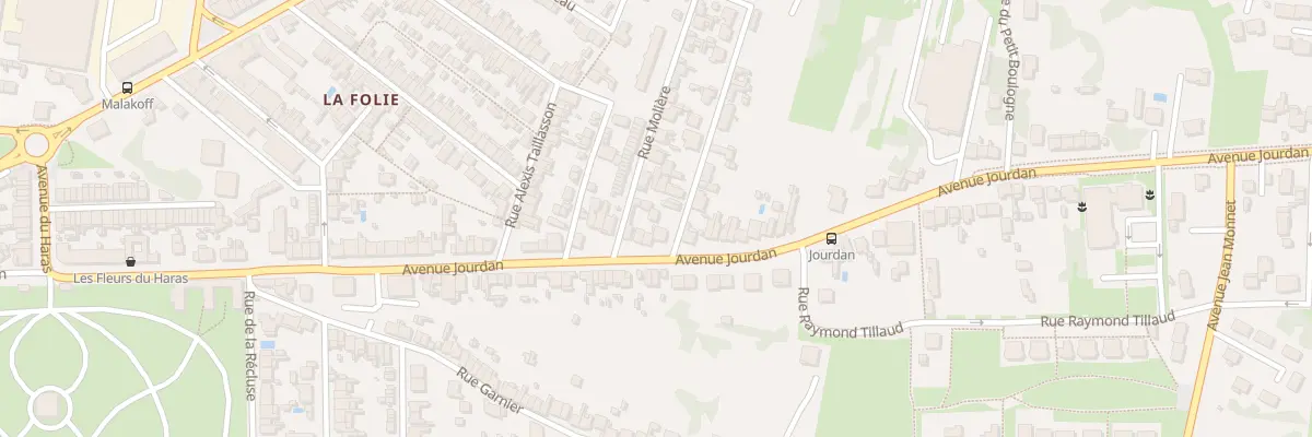 Plan du 3 Rue Auguste Rateau à Saintes