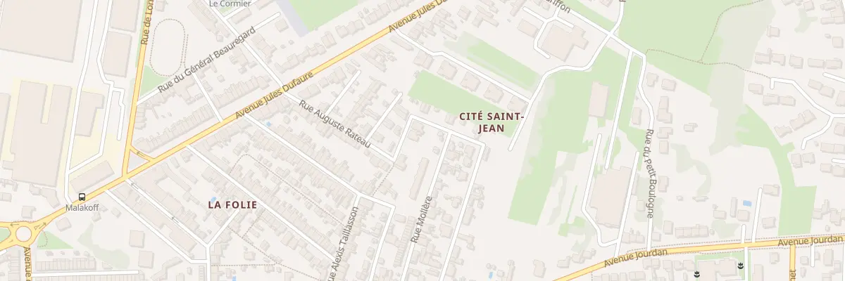 Plan du 23 Rue Auguste Rateau à Saintes