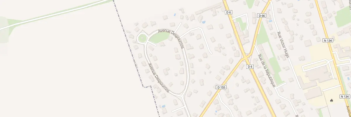 Plan du 7 Av Despourrins à Bidos