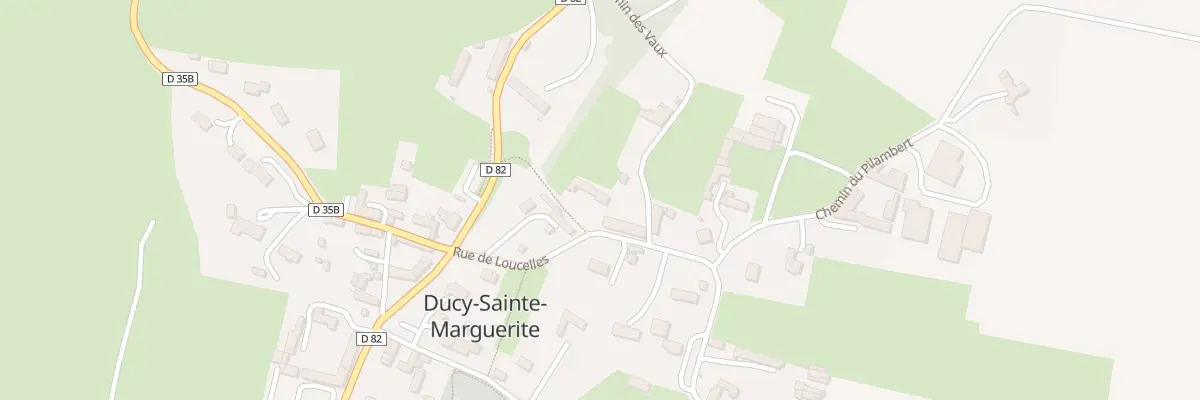 Plan du 5025 Le Bourg à Ducy-Sainte-Marguerite