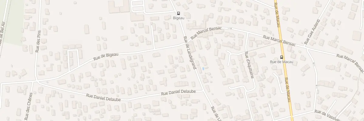 Plan du 37 Rue de Landegrand à Parempuyre