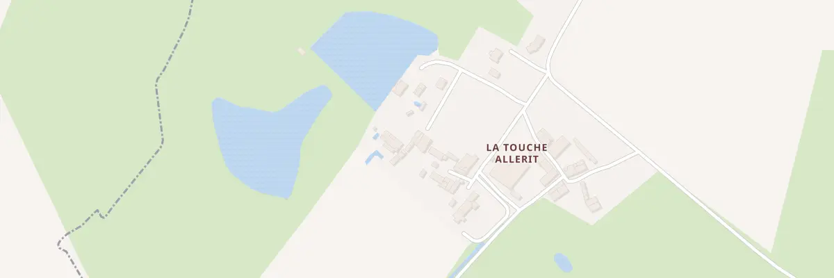 Plan du 4 All des Etangs au Busseau