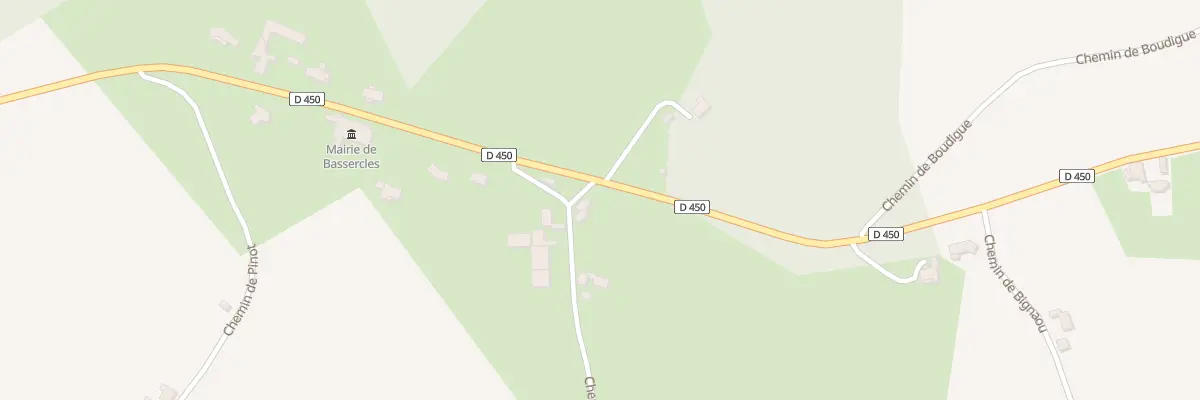 Plan du 70 Che de Pouy à Bassercles