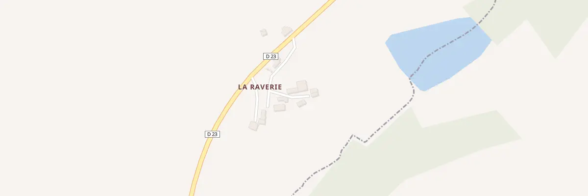 Plan du 1B La Raverie à La Haie-Traversaine