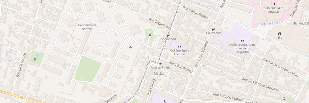 Plan du 2 Imp Dupuch à Mérignac