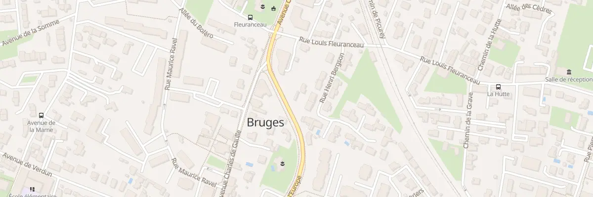 Plan du 9B Rue Louis Fleuranceau à Bruges