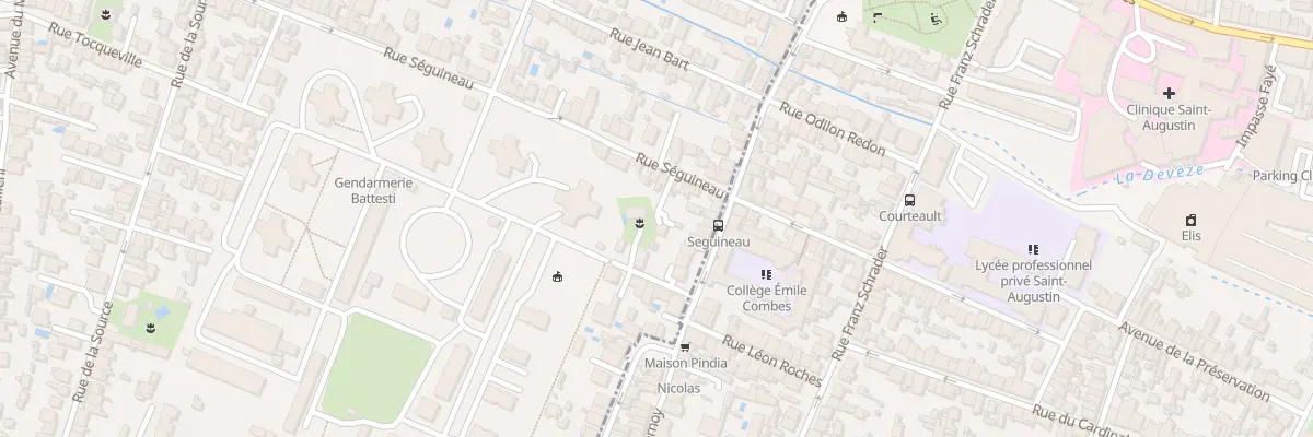 Plan du 79 Rue Émile Combes à Mérignac