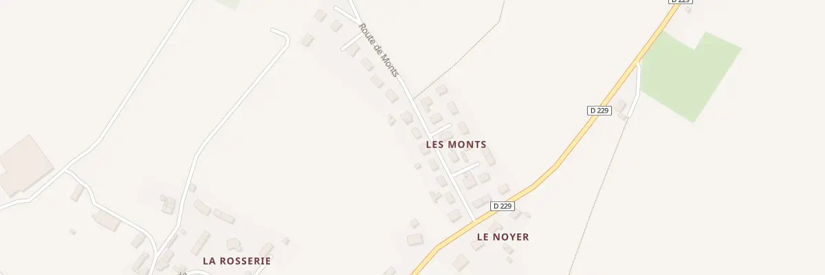 Plan du 20 Les Monts à La Lande-Patry