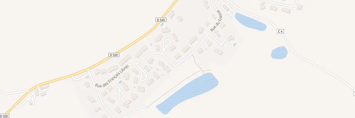 Plan du 26 Rue des Français Libres à La Bazouge-des-Alleux