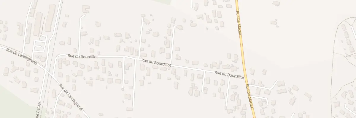 Plan du 14 Rue du Bourdillot à Parempuyre