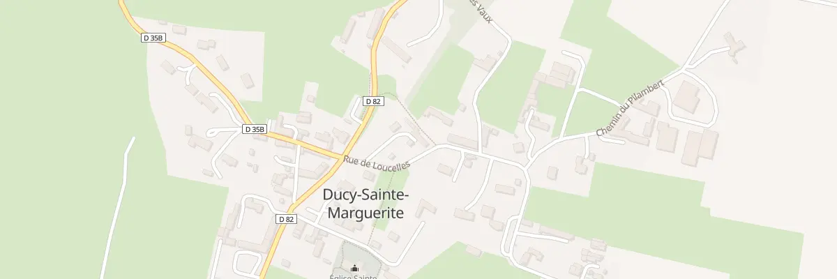Plan du 5024 Le Bourg à Ducy-Sainte-Marguerite